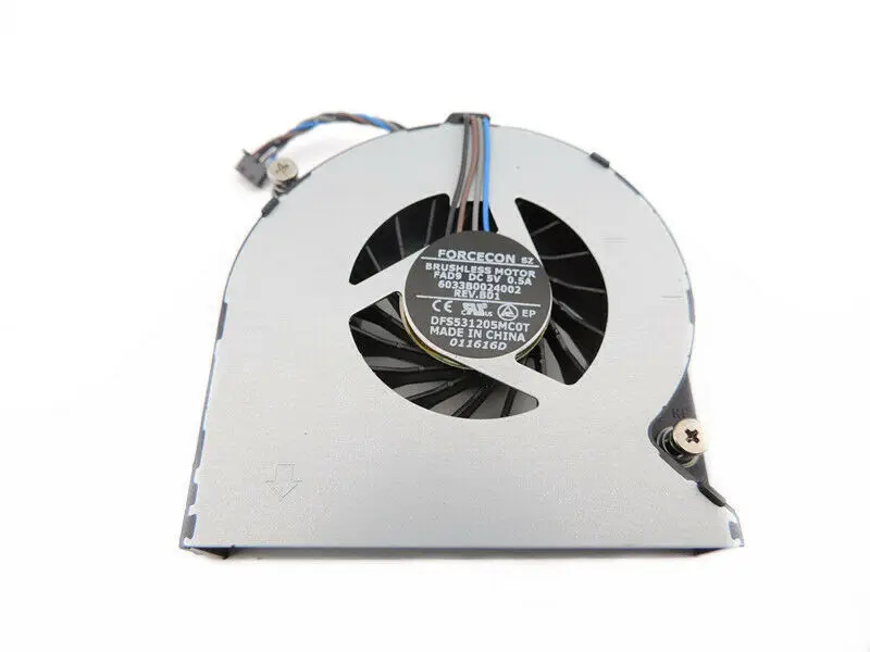 Оригинальный 4-проводной охлаждающий вентилятор KSB0505HB BK48 V000270990 для HP 4530S 6460B 8460P 8470P 4730S 641839-001 646285-001
Оригинальный 4-проводной охлаждающий вентилятор KSB0505HB BK48 V000270990 для HP 4530S 6460B 8460P 8470P 4730S 641839-001 646285-001