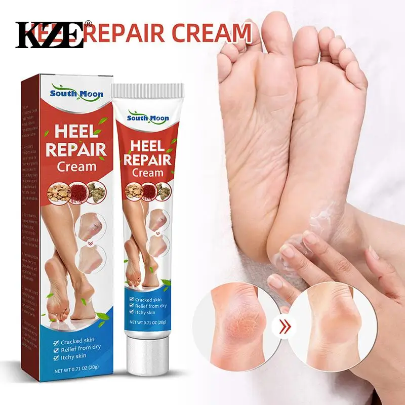 

20g Foot Cream Anti Crack Dryness Foot Mask Heel Cracked Repair Cream Mositurizing Removal Callus Dead Skin Hands Feet Care