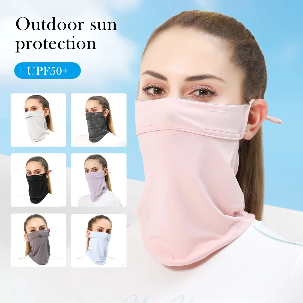 Outdoor Sport Women Ice Silk Sunscreen Mask Anti-UV Quick-drying Face Cover Breathable Lady Neck Protection Hanging Ear Headband
Outdoor Sport Women Ice Silk Sunscreen Mask Anti-UV Quick-drying Face Cover Breathable Lady Neck Protection Hanging Ear Headband
