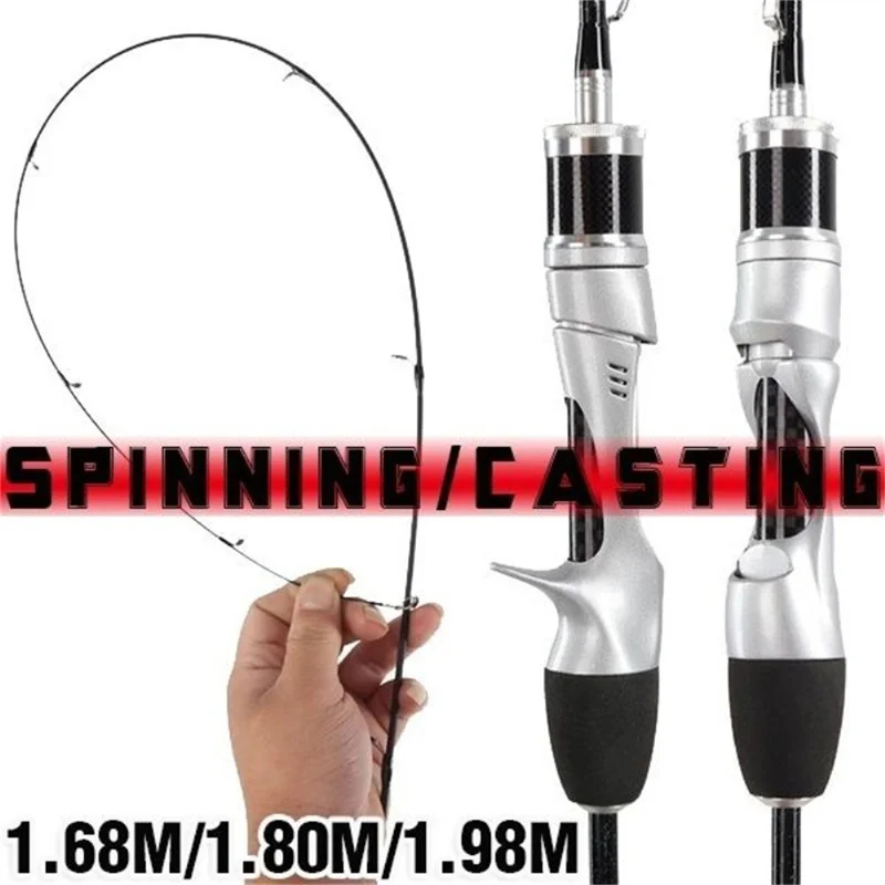 Fishing Rod Lure Carbon 2Sections Lure UL Super Soft Light Solid Spinning/Casting for Horsemouth Fishing Pole Feeder Jigging Rod
Fishing Rod Lure Carbon 2Sections Lure UL Super Soft Light Solid Spinning/Casting for Horsemouth Fishing Pole Feeder Jigging Rod