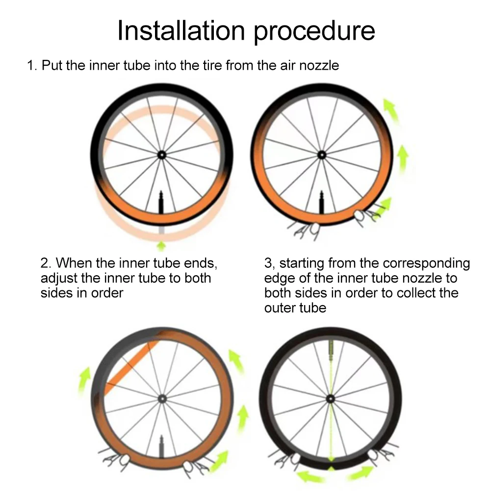 Road Bike TPU Inner Tube 27.5*1.75-2.2 34g/86g/88g 700C*18-32C French Mouth 48L French Mouth 60L Orange Brand New
Road Bike TPU Inner Tube 27.5*1.75-2.2 34g/86g/88g 700C*18-32C French Mouth 48L French Mouth 60L Orange Brand New