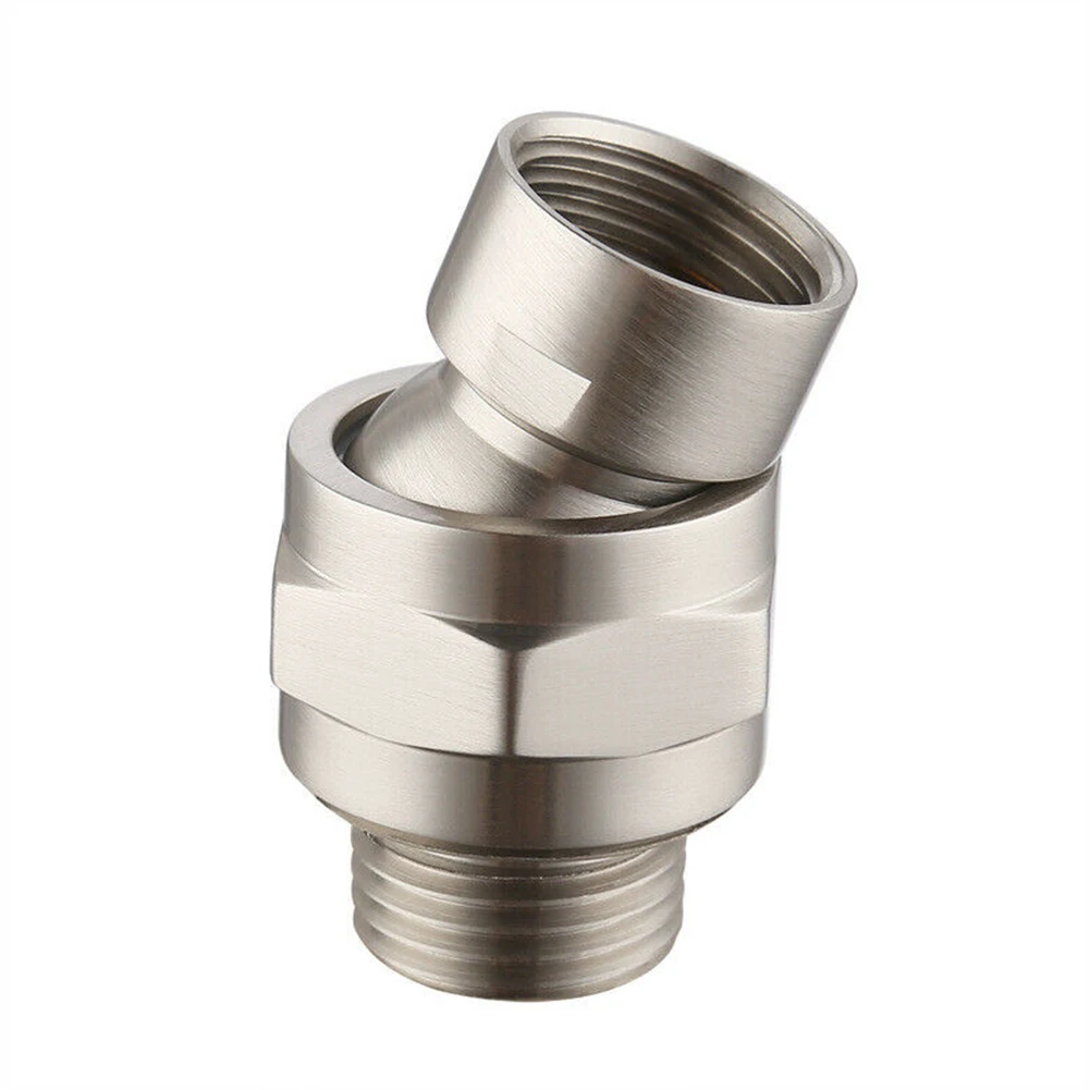 Ball Joint Shower Connector Swivel Ball Adapter Accessories Adjustable Bathroom Brass Shower Head High Quality
Ball Joint Shower Connector Swivel Ball Adapter Accessories Adjustable Bathroom Brass Shower Head High Quality
