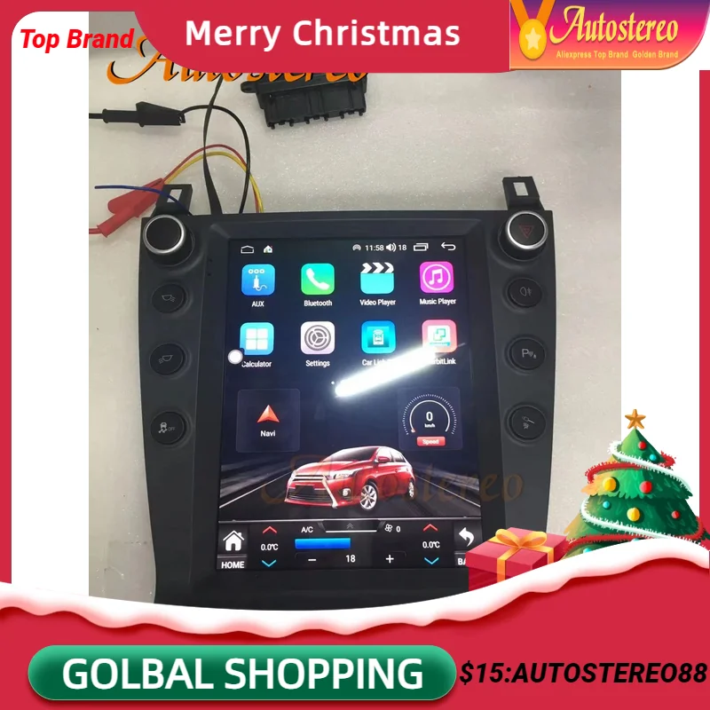 Auto Stereo Android 12 8+256 For Aston Martin 2005-2015 Tesla Style Car GPS Navigation Multimedia Player Radio Tape Head Unit 5G 
Auto Stereo Android 12 8+256 For Aston Martin 2005-2015 Tesla Style Car GPS Navigation Multimedia Player Radio Tape Head Unit 5G