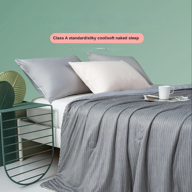 Summer new ice cream air conditioner quilt can be washed naked sleep light and thin ice silk summer cool quilt single summer qui
Summer new ice cream air conditioner quilt can be washed naked sleep light and thin ice silk summer cool quilt single summer qui
