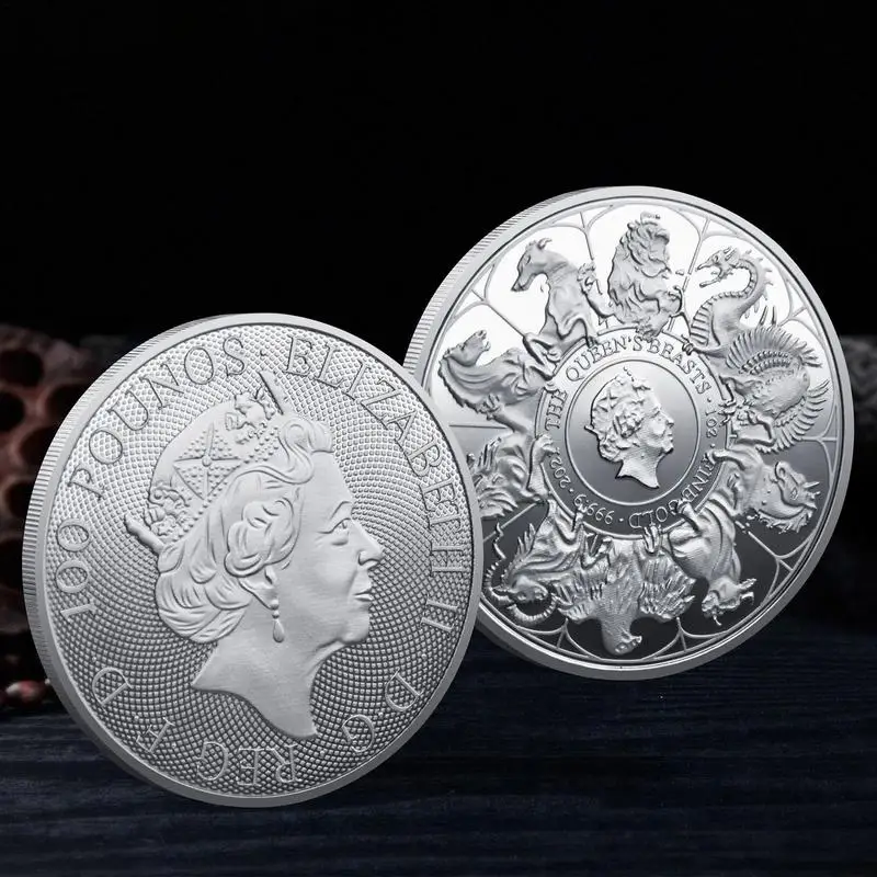 Queen Coins UK Queen United Kingdom Souvenirs Elizabeth II Commemorative Coins British Gold Or Silver Badges
Queen Coins UK Queen United Kingdom Souvenirs Elizabeth II Commemorative Coins British Gold Or Silver Badges