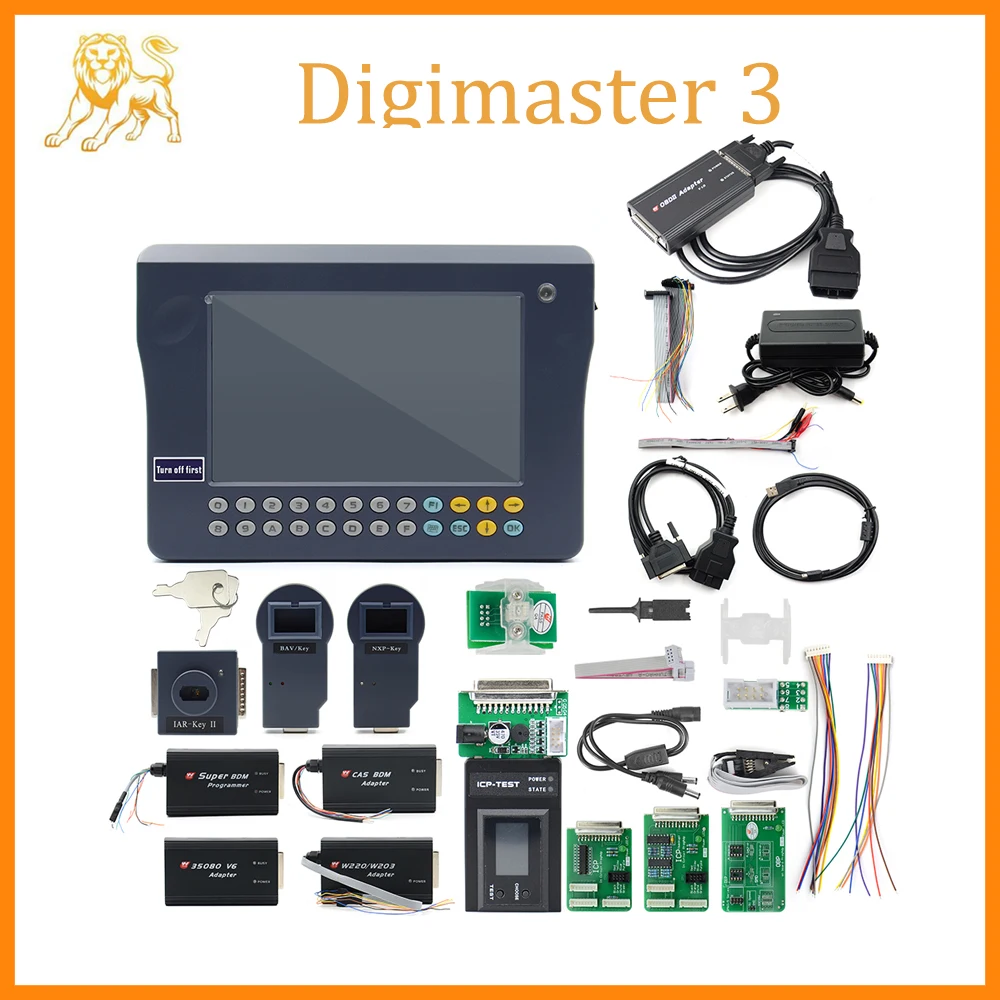 Digimaster3 Diagnostic Tool Master 980 Tokens/No Token Limitation digimaster III Auto Key Audio ECU Pin code Cluster Calibration
Digimaster3 Diagnostic Tool Master 980 Tokens/No Token Limitation digimaster III Auto Key Audio ECU Pin code Cluster Calibration
