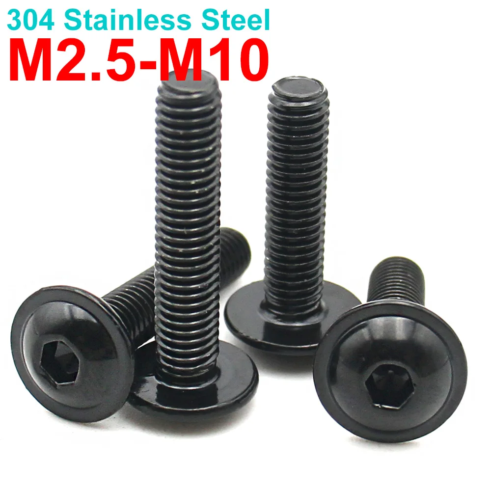 Болты Zimir черные из нержавеющей стали 304 M2.5 M3 M4 M5 M6 M8 M10 с шайбой
Болты Zimir черные из нержавеющей стали 304 M2.5 M3 M4 M5 M6 M8 M10 с шайбой