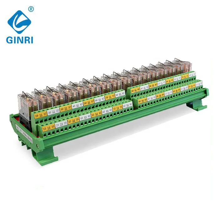 Ginri JR-16L2 Interface Relay Module 16 Channel DPDT DIN RAIL Mount JR-16L2/ DC24V
Ginri JR-16L2 Interface Relay Module 16 Channel DPDT DIN RAIL Mount JR-16L2/ DC24V