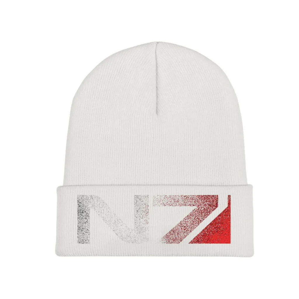 N7 Distressed Mass Effect Knitting Knitted Hat Beanie Caps Skullies Beanies Ski Cap Soft Bonnet Hats Winter Warm
N7 Distressed Mass Effect Knitting Knitted Hat Beanie Caps Skullies Beanies Ski Cap Soft Bonnet Hats Winter Warm