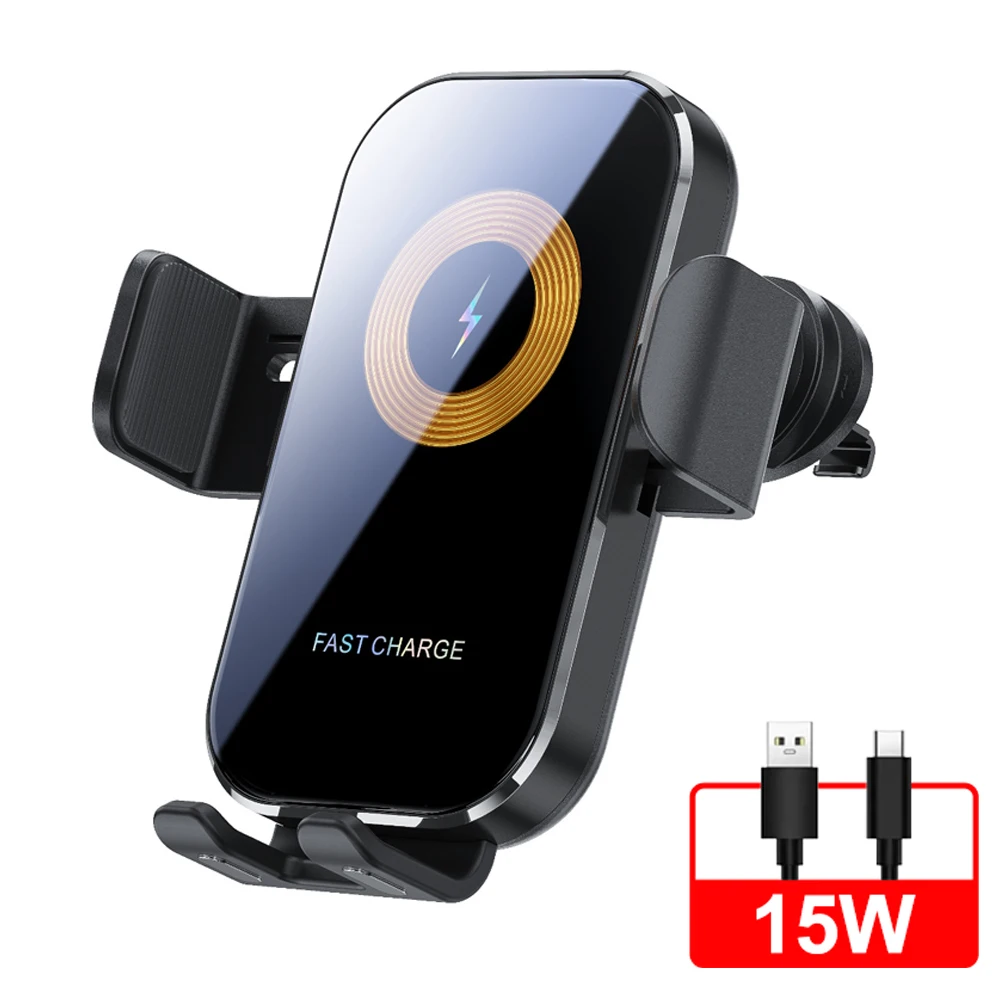 Автомобильное беспроводное зарядное устройство 66/15 Вт, автомобильное крепление, держатель для телефона, подставка, быстрая зарядка для iPhone, Xiaomi, Samsung, интеллектуальный сенсорный держатель
Автомобильное беспроводное зарядное устройство 66/15 Вт, автомобильное крепление, держатель для телефона, подставка, быстрая зарядка для iPhone, Xiaomi, Samsung, интеллектуальный сенсорный держатель