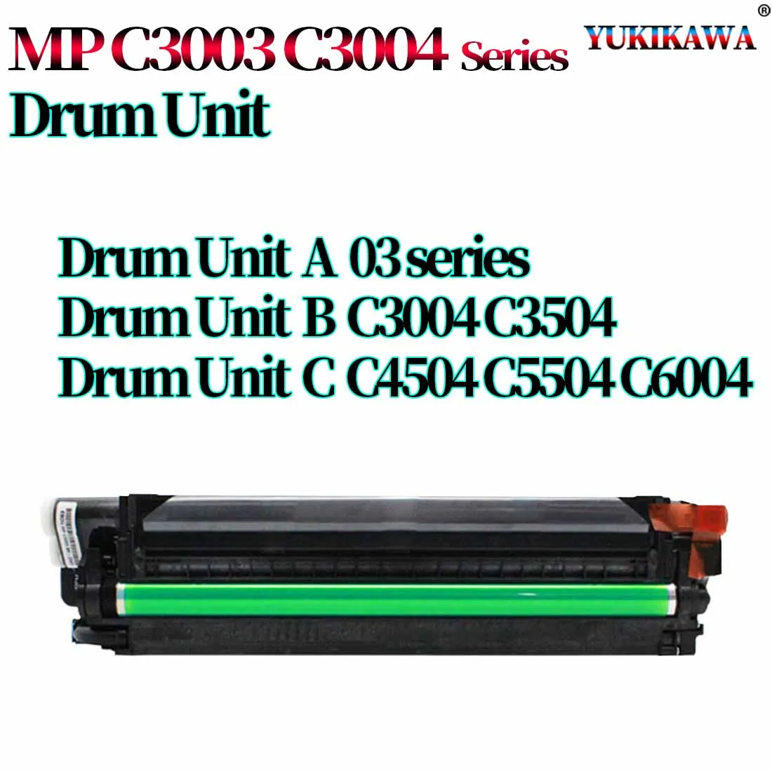 Drum Cartridge Drum Unit For Use in Ricoh MPC C2504 C3004 C3504 C4504 C5504 C6004 C2003 C2503 C3503 C3003 C4503 C5503 C6003
Drum Cartridge Drum Unit For Use in Ricoh MPC C2504 C3004 C3504 C4504 C5504 C6004 C2003 C2503 C3503 C3003 C4503 C5503 C6003