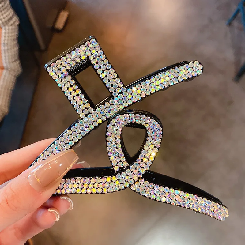 Colorful Diamond Studded Cross Hair Clip Ins Fashionable Personality New Net Red Minority Accessories Women
Colorful Diamond Studded Cross Hair Clip Ins Fashionable Personality New Net Red Minority Accessories Women
