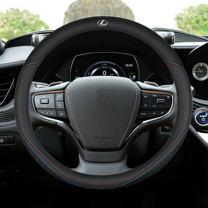 Non-slip Steering Wheel Cover For Lexus NX IS RX ES GX LX LS UX GS 200 260 300 350 NX200 NX300 RX350 ES300 Car accessories
Non-slip Steering Wheel Cover For Lexus NX IS RX ES GX LX LS UX GS 200 260 300 350 NX200 NX300 RX350 ES300 Car accessories