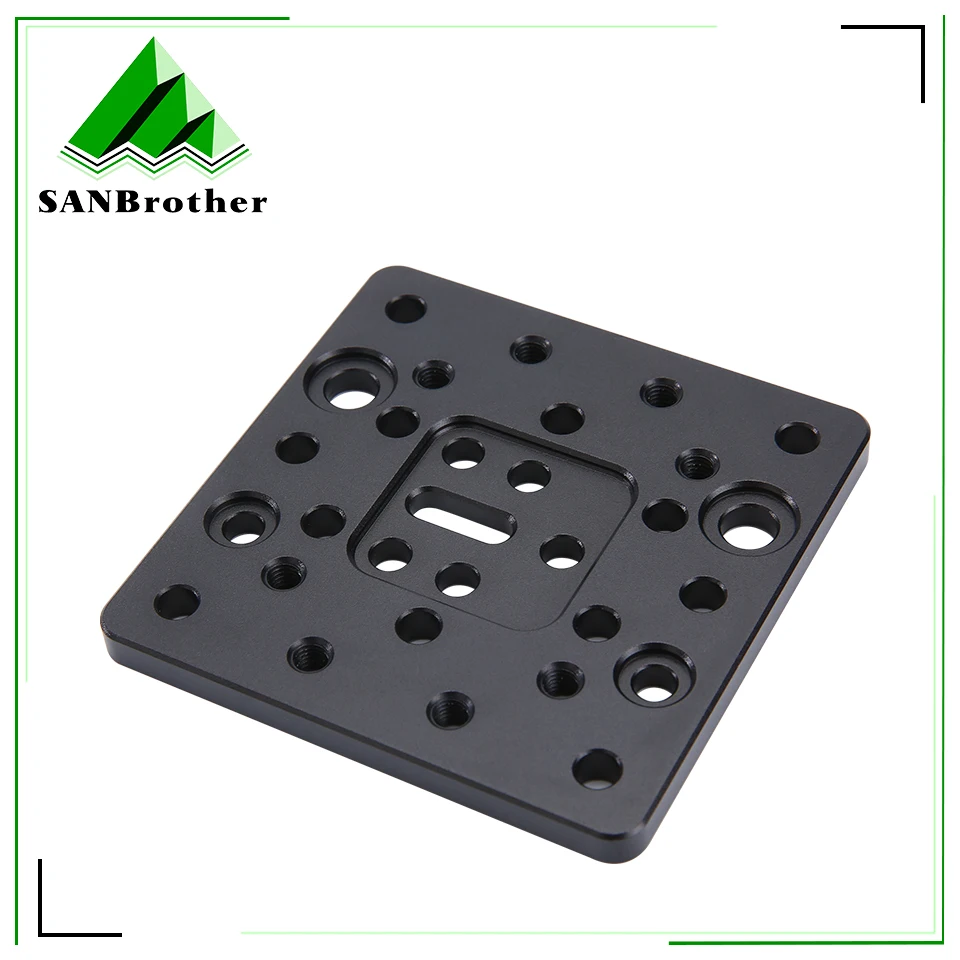 CNC Aluminum Plate Sheet C-beam Gantry Plate Black Metal for Stand Bracket Plate 3D Printer Parts
CNC Aluminum Plate Sheet C-beam Gantry Plate Black Metal for Stand Bracket Plate 3D Printer Parts