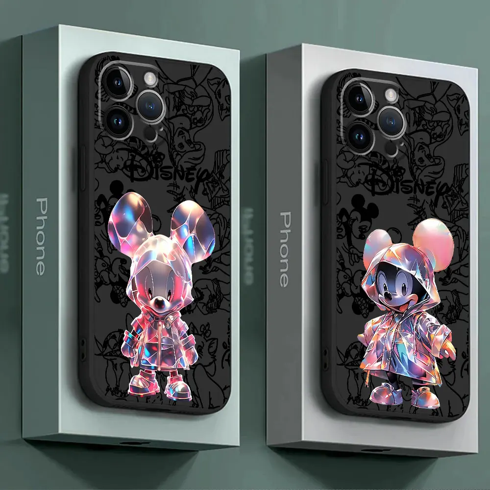 Яркий чехол из мягкого ТПУ с изображением Микки и Минни мультфильма Disney для Google