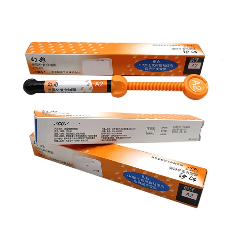 GC Gradia Direct Denture Light Cure Composite Dental Composite Restorative Dental Filling Composite Resin GC Gradia Direct 2.7ML
GC Gradia Direct Denture Light Cure Composite Dental Composite Restorative Dental Filling Composite Resin GC Gradia Direct 2.7ML