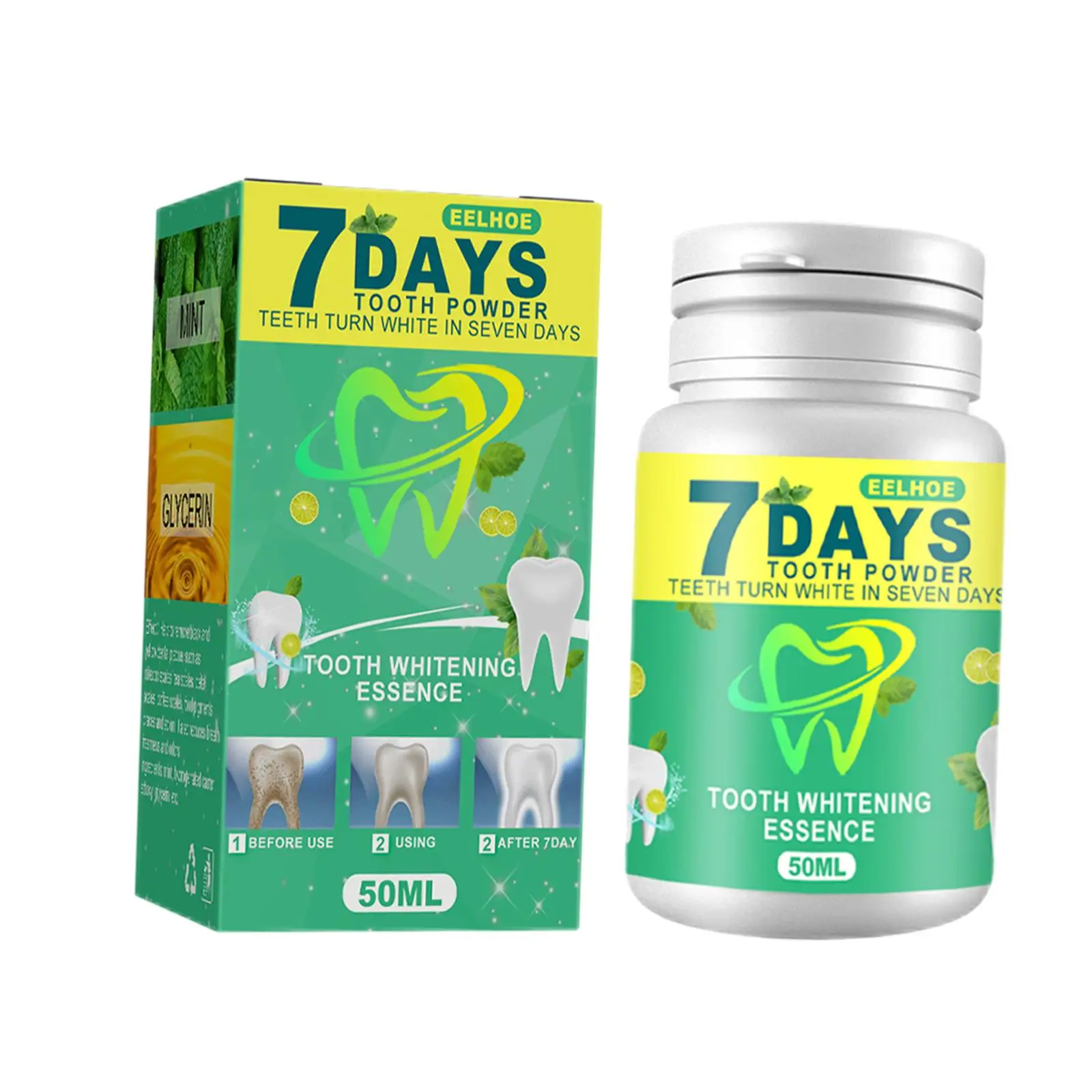 Natural 50G Brightening Enamel Oral Hygiene Keep Fresh Tooth Improve Oral Odor Easy to Use
Natural 50G Brightening Enamel Oral Hygiene Keep Fresh Tooth Improve Oral Odor Easy to Use