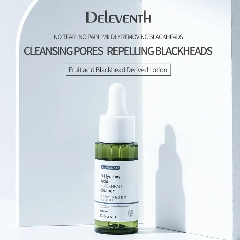 Deleventh Effectively Remove Blackhead α-Hydroxy Acid Blackhead Cleaner Korea Skin Care Products Oil-control Fast Shipping
Deleventh Effectively Remove Blackhead α-Hydroxy Acid Blackhead Cleaner Korea Skin Care Products Oil-control Fast Shipping