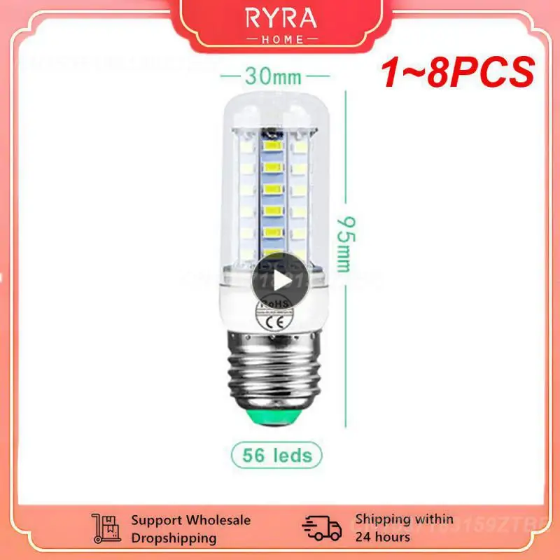 

1~8PCS 5730 E27 LED Light Corn Lamp Energy Saving Lights Led Lamp 110V 220V Lampada Candle Ampoule LED Corn Light Bulbs