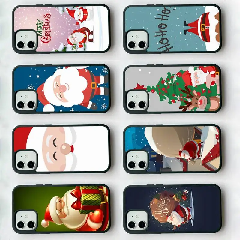 MaiYaCa Cartoon Christmas Santa Claus Phone Case Silicone PC+TPU Case for iPhone 11 12 13 Pro Max 8 7 6 Plus X SE XR Hard Fundas
MaiYaCa Cartoon Christmas Santa Claus Phone Case Silicone PC+TPU Case for iPhone 11 12 13 Pro Max 8 7 6 Plus X SE XR Hard Fundas