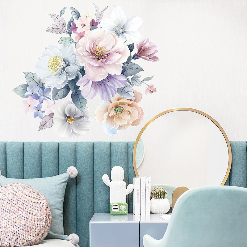 Wall Landscaping Floral Sticker Bedroom Wall Decoration Sticker Cupboard Art Decals Removable Home Stickers Mural Wallpaper
Wall Landscaping Floral Sticker Bedroom Wall Decoration Sticker Cupboard Art Decals Removable Home Stickers Mural Wallpaper