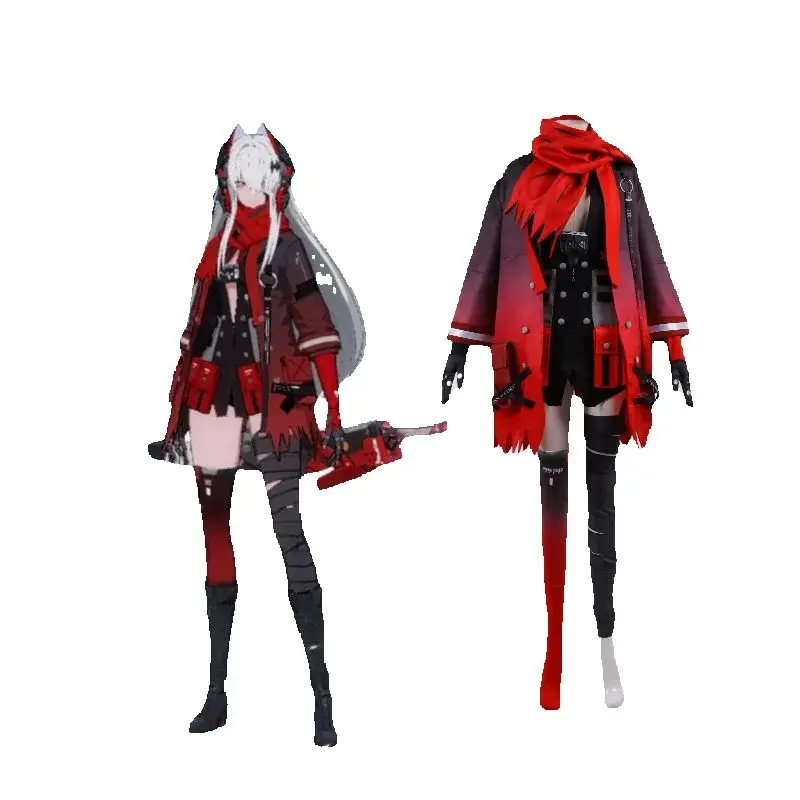 Game Lucia Crimson Abyss Cosplay Costume Women Uniform Suit Full Set Halloween Party Outfits
