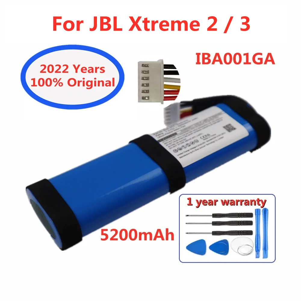 

100% Original 5200mAh Replacement Battery For JBL Xtreme 2 3 Xtreme2 Xtreme3 IBA001GA Special Edition Bluetooth Audio Speaker