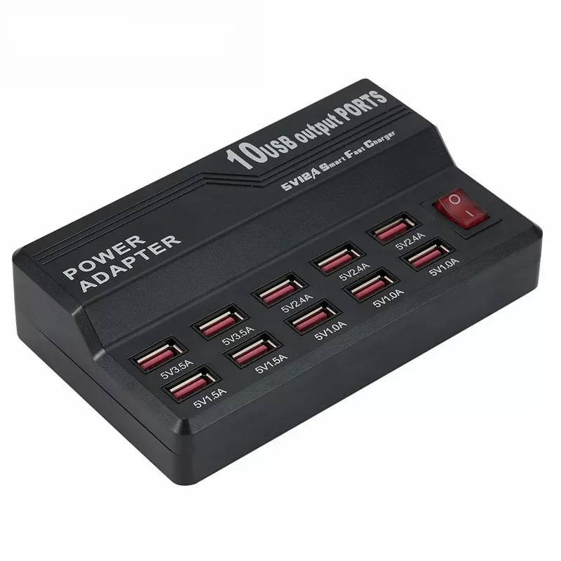 2022Multi 10 Port 12A 60W Charger USB Power Quick Charge Station For iPhone 7 5 5S 6 6S Plus iPad LG Samsung AC Adapter
2022Multi 10 Port 12A 60W Charger USB Power Quick Charge Station For iPhone 7 5 5S 6 6S Plus iPad LG Samsung AC Adapter