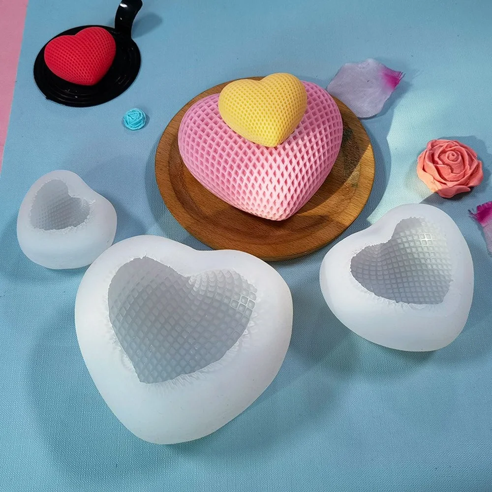 3D Woven Love Silicone Mousse Cake Mold Heart-Shaped Aromatherapy Candle Mould Kitchen Chocolate Baking Accessories
3D Woven Love Silicone Mousse Cake Mold Heart-Shaped Aromatherapy Candle Mould Kitchen Chocolate Baking Accessories
