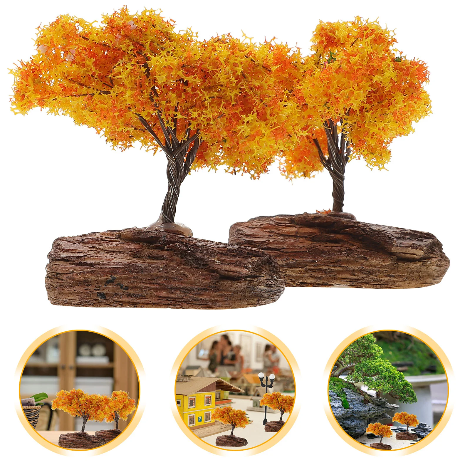 2 Pcs Simulated Mini Tree Green Scenery Landscape Model Home Decor Resin Train Trees Sand Table DIY
2 Pcs Simulated Mini Tree Green Scenery Landscape Model Home Decor Resin Train Trees Sand Table DIY