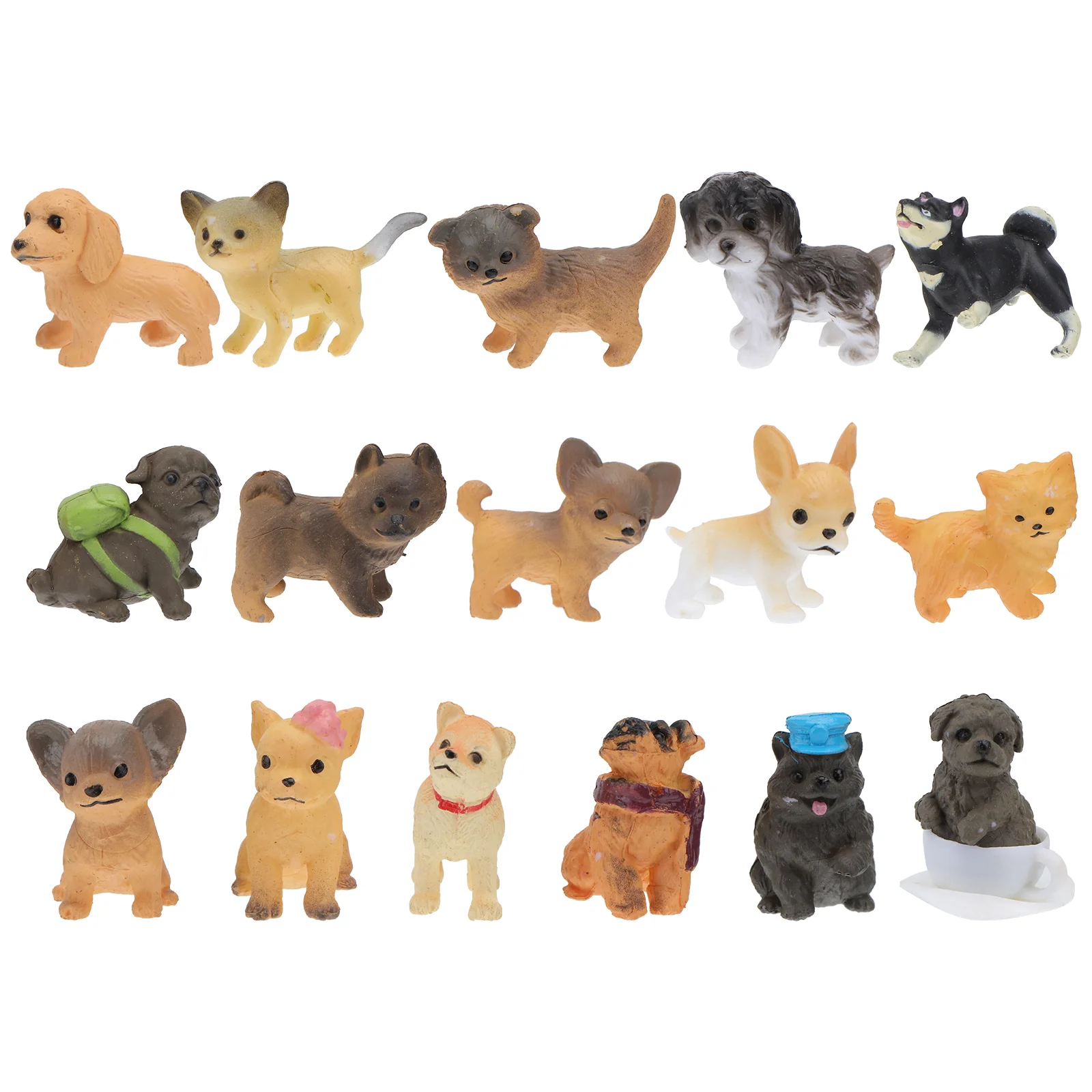 Dog Model Figurines Mini Puppy Figuresstatueadornment Figurine Desktop Miniature Decorhousehold Furnishings Decorative Favors
Dog Model Figurines Mini Puppy Figuresstatueadornment Figurine Desktop Miniature Decorhousehold Furnishings Decorative Favors
