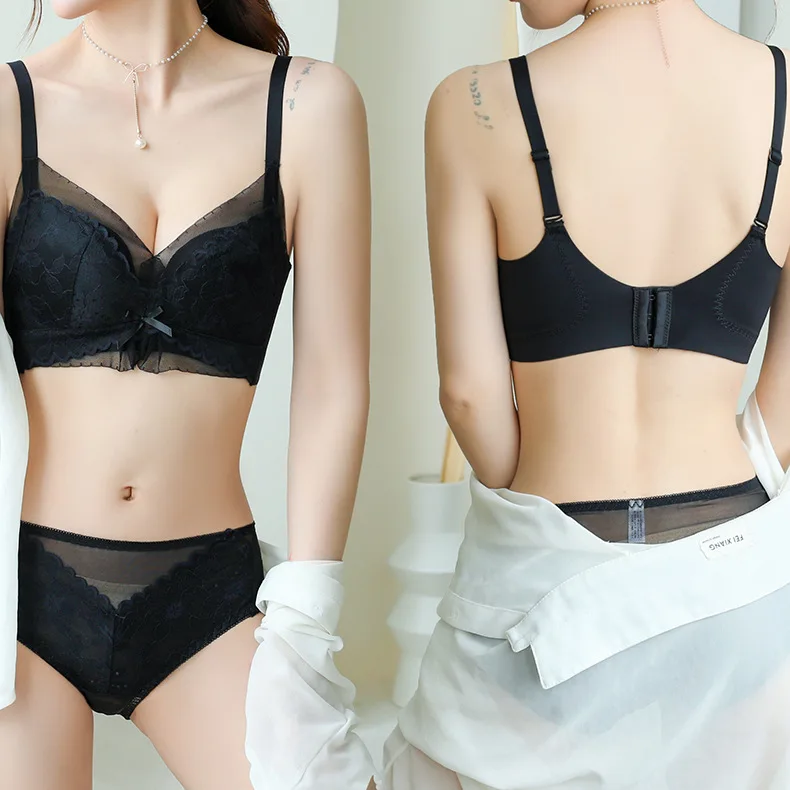 Новый Соблазнительный комплект нижнего белья с глубоким V-образным вырезом и толстыми чашечками с собранной грудью, удобный и дышащий новый хлопковый Женский комплект нижнего белья с бюстгальтером
Новый Соблазнительный комплект нижнего белья с глубоким V-образным вырезом и толстыми чашечками с собранной грудью, удобный и дышащий новый хлопковый Женский комплект нижнего белья с бюстгальтером