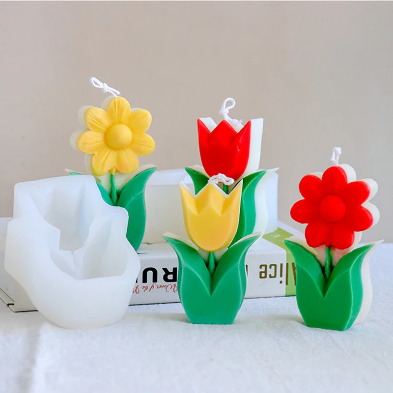 2022 New Tulip Flower Shape Candle Silicone Mold DIY Handmade Soap Gypsum Resin Crafts Making Mould Home Decoration Ornaments
2022 New Tulip Flower Shape Candle Silicone Mold DIY Handmade Soap Gypsum Resin Crafts Making Mould Home Decoration Ornaments