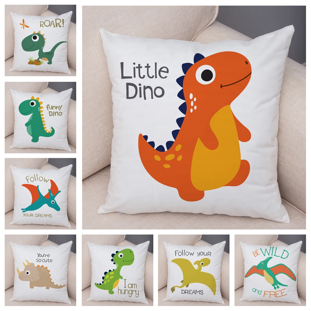 Nodric Style Cute Jurassic Dinosaur Cushion Cover Decor Cartoon Animal Pillow Case Soft Plush Pillowcase for Children Room Sofa
Nodric Style Cute Jurassic Dinosaur Cushion Cover Decor Cartoon Animal Pillow Case Soft Plush Pillowcase for Children Room Sofa