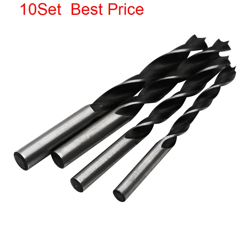 10Sets/lot Three Point Woodworking Drill 3-10mm8 Piece Boxed Wood Drilling Reamer Woodworking Drill Woodworking Opening
10Sets/lot Three Point Woodworking Drill 3-10mm8 Piece Boxed Wood Drilling Reamer Woodworking Drill Woodworking Opening