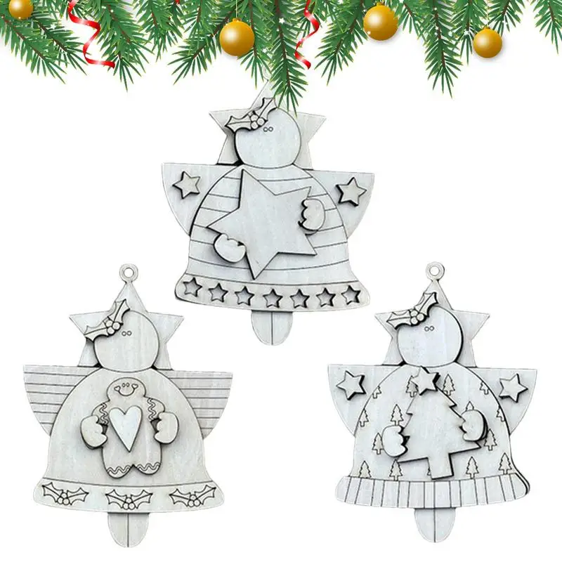 Wood Angel Decor 3PCS Hollow 3D Christmas Pendant With Star Decor Cute Portable Ornament Set For Holiday Gift Small Angel Decor
Wood Angel Decor 3PCS Hollow 3D Christmas Pendant With Star Decor Cute Portable Ornament Set For Holiday Gift Small Angel Decor