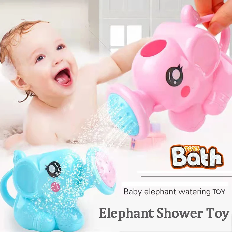 Hot Kids Elephant Watering Pot Bath Toys Lovely Plastic Elephant Shape Water Spray for Baby Shower Swimming Toys Kids Gift
Hot Kids Elephant Watering Pot Bath Toys Lovely Plastic Elephant Shape Water Spray for Baby Shower Swimming Toys Kids Gift