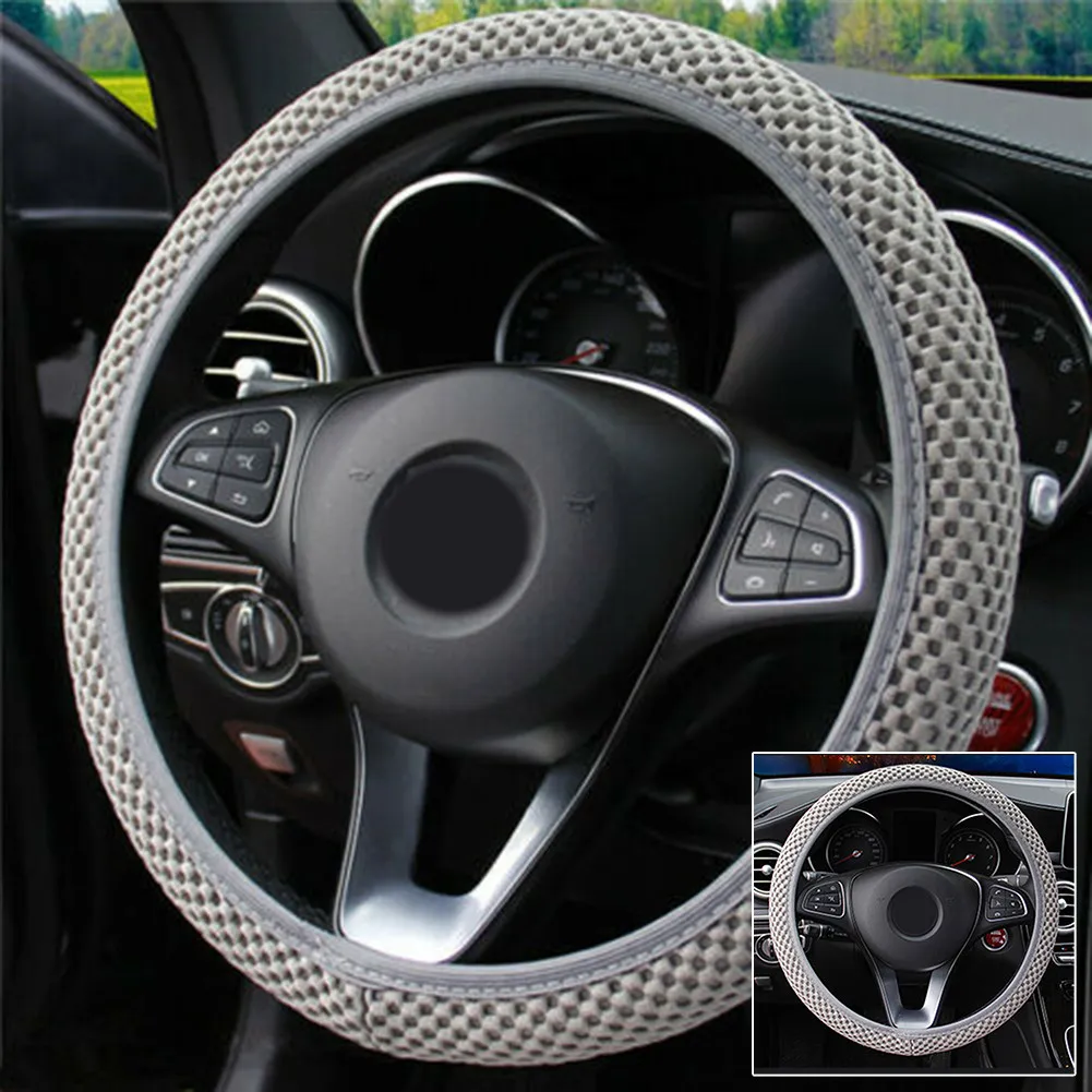 1 Pc Steering Wheel Cover Anti Slip Vehicle Breathable Car Elastic Fabric Fish Net
1 Pc Steering Wheel Cover Anti Slip Vehicle Breathable Car Elastic Fabric Fish Net
