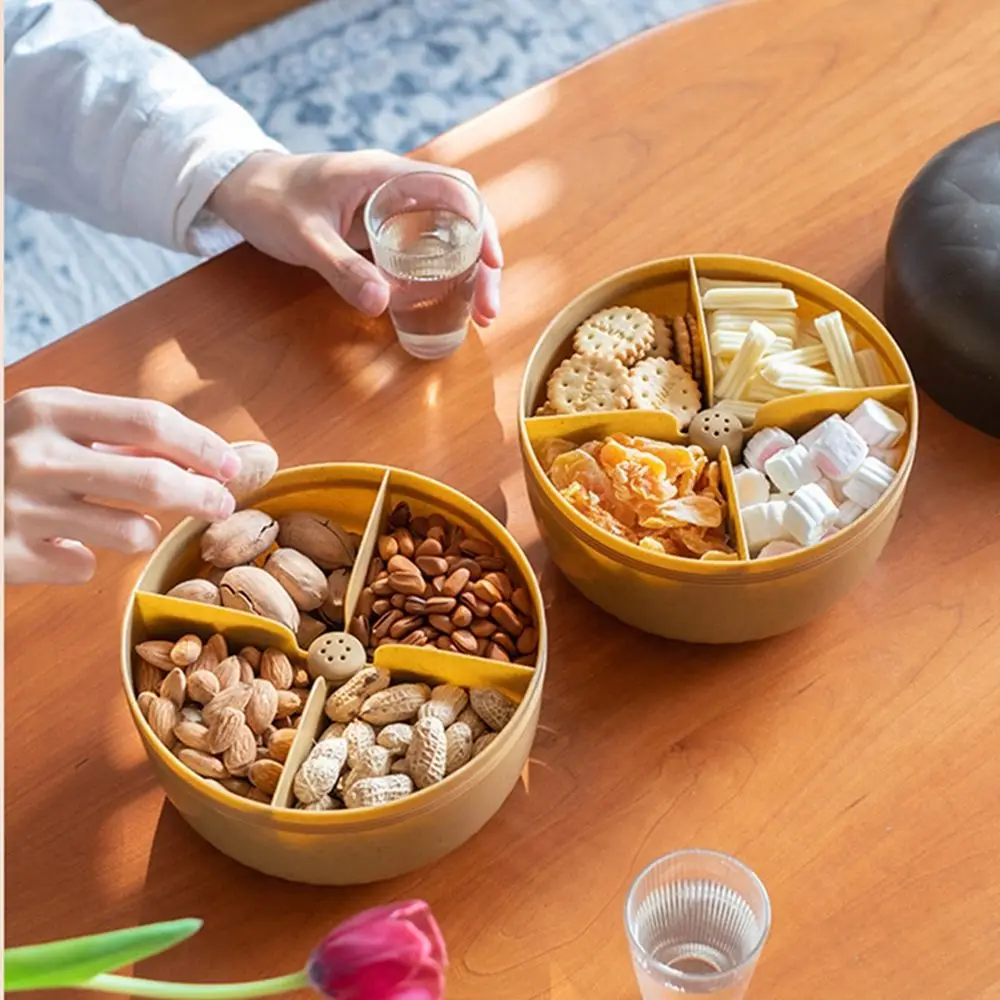 Plastic Devided Boxes Plate Nuts Snack Storage Box Candy Container Fruit Tray with Lid for Home Kitchen Desktop Fruits Organizer
Plastic Devided Boxes Plate Nuts Snack Storage Box Candy Container Fruit Tray with Lid for Home Kitchen Desktop Fruits Organizer