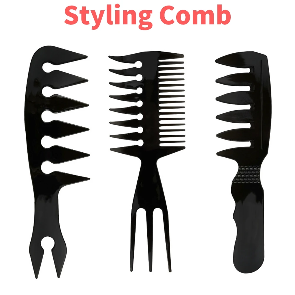 Wide Tooth Hair Comb Plastic Pro Men Classic Brush Large Teeth Styling Tool Hair Care Styling Tool Salon Barber Accessories
Wide Tooth Hair Comb Plastic Pro Men Classic Brush Large Teeth Styling Tool Hair Care Styling Tool Salon Barber Accessories