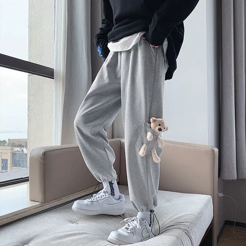 2021 Couple Loose Elastic Waist Ankle-Length Trousers All-Match New Fashion Wide Leg Pants Women's Korean Style High Harem Pants
2021 Couple Loose Elastic Waist Ankle-Length Trousers All-Match New Fashion Wide Leg Pants Women's Korean Style High Harem Pants