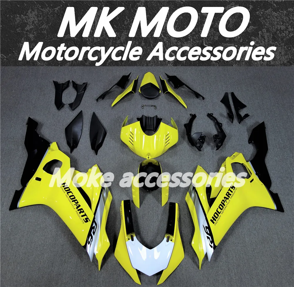 Fairings Kit Fit For Yzf R6 2017 2018 2019 2020 2021 2022 2023 Bodywork Set High Quality Abs Injection New Yellow Black HOCAPART 
Fairings Kit Fit For Yzf R6 2017 2018 2019 2020 2021 2022 2023 Bodywork Set High Quality Abs Injection New Yellow Black HOCAPART