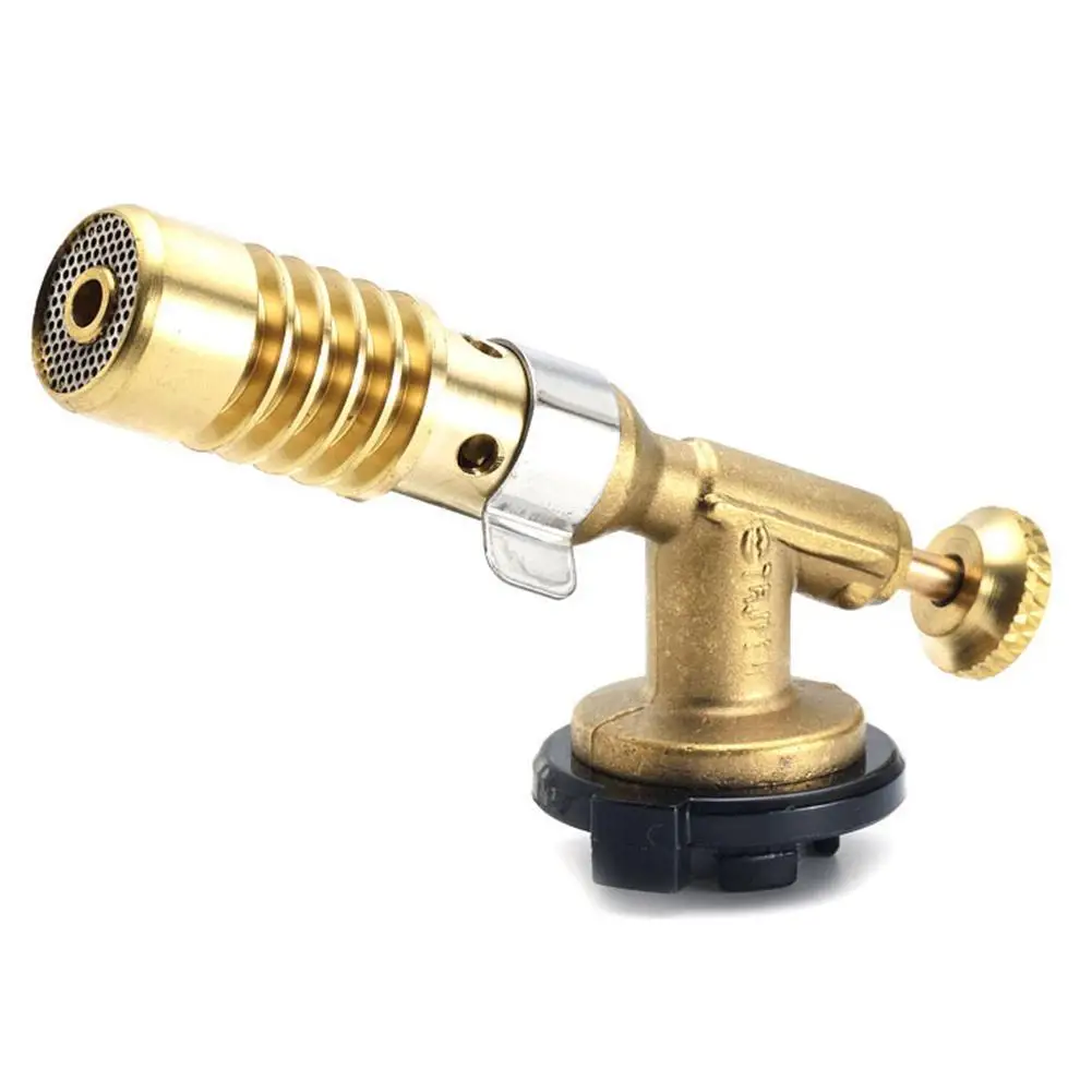 1PCS Copper Torch Butane Gas Portable Spray Outdoor Camping Igniter Brass Solder Barbecue Brazing Mapp Welding Durable Nozzles
1PCS Copper Torch Butane Gas Portable Spray Outdoor Camping Igniter Brass Solder Barbecue Brazing Mapp Welding Durable Nozzles