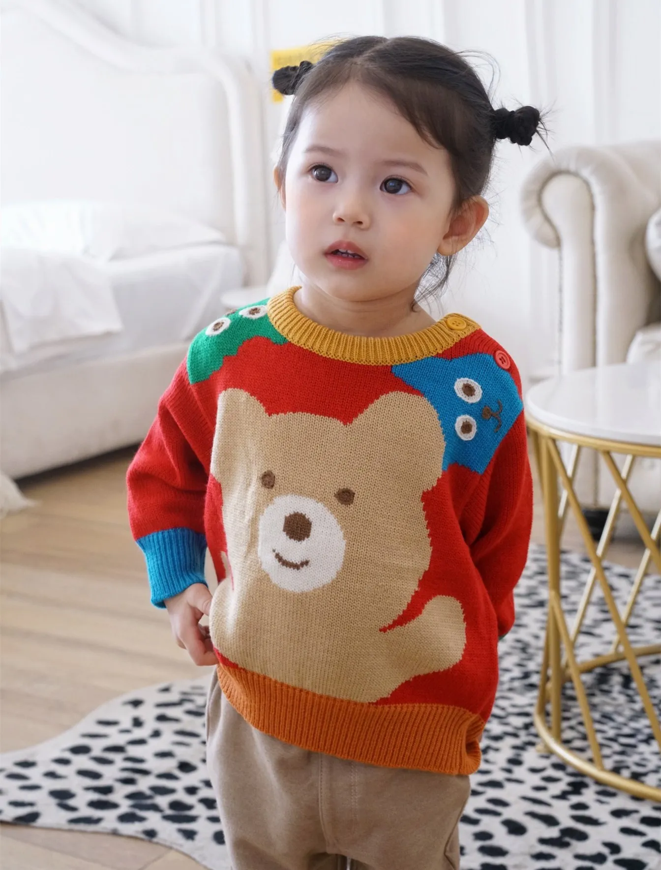 kids sweater autumn winter 2022 Cartoon Bear Pattern 50% Wool Cozy Sweater Knit Pullover
kids sweater autumn winter 2022 Cartoon Bear Pattern 50% Wool Cozy Sweater Knit Pullover