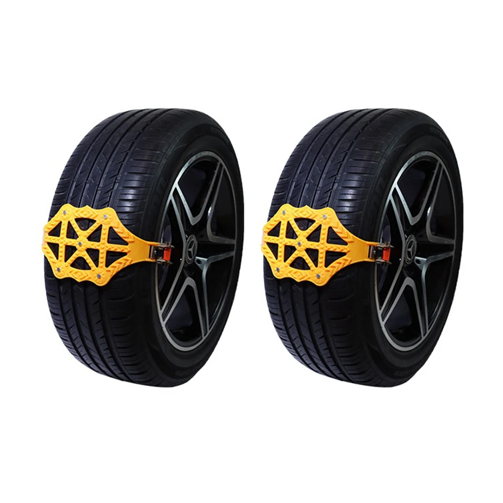 4pcs Car Safety Wheel Chains Anti-slip Car Snow Tire Anti-skid Chains Wear-resistant Easy Disassembly Auto Accessories
4pcs Car Safety Wheel Chains Anti-slip Car Snow Tire Anti-skid Chains Wear-resistant Easy Disassembly Auto Accessories