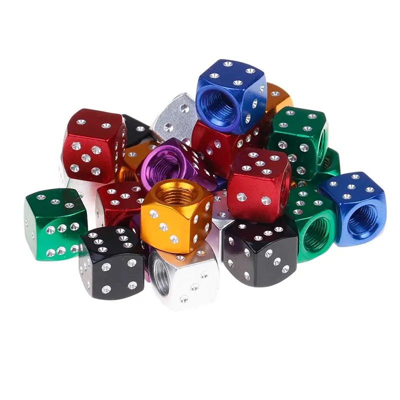 12mmX12mmX12mm Universal Dice Tire Tyre Car Auto Truck Valve Stem Cover Caps Wheel Rims Valve Stem Caps 4pcs/lot
12mmX12mmX12mm Universal Dice Tire Tyre Car Auto Truck Valve Stem Cover Caps Wheel Rims Valve Stem Caps 4pcs/lot