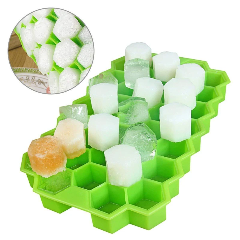 Honeycomb Ice Cube Tray Reusable Silicone Ice Cube Mold BPA Free Ice Maker with Removable Lid Kitchen Gadgets
Honeycomb Ice Cube Tray Reusable Silicone Ice Cube Mold BPA Free Ice Maker with Removable Lid Kitchen Gadgets