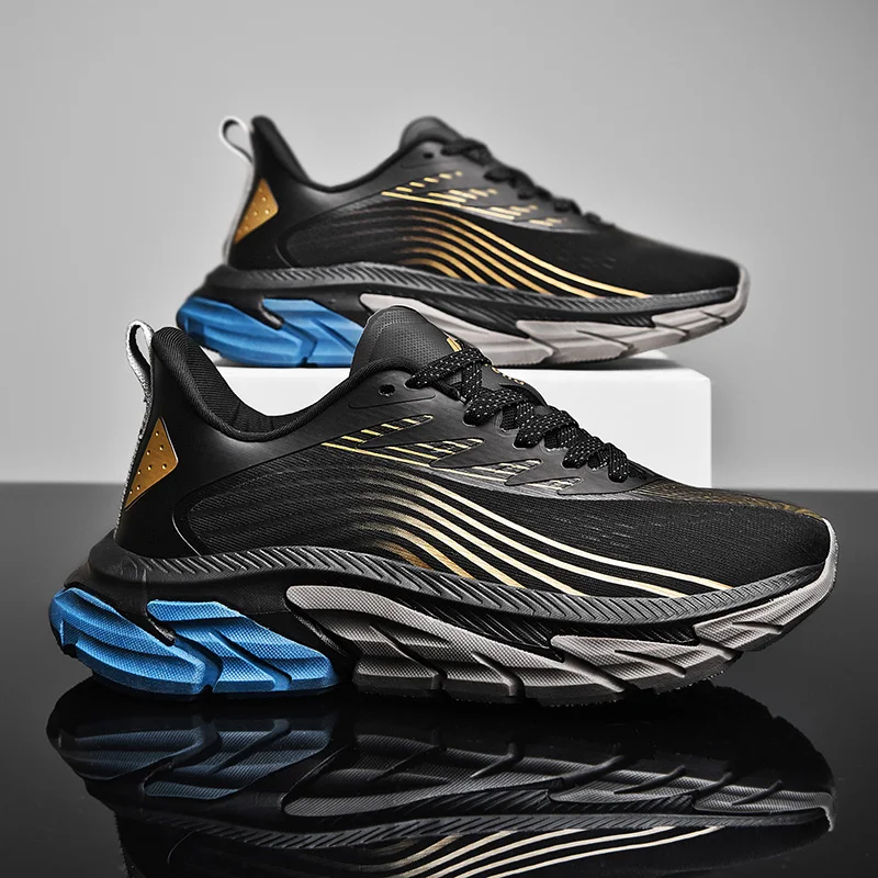 New High Quality Running Shoes Men Luxury Running Sneakers Big Size 39-46 Walking Footwears Anti Slip Walking Sneakers
New High Quality Running Shoes Men Luxury Running Sneakers Big Size 39-46 Walking Footwears Anti Slip Walking Sneakers