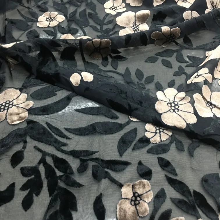 Velvet Burnt out Fabric Elegant Simple Transparent Velvet Fabric Spring Shirt Dress Fabric
Velvet Burnt out Fabric Elegant Simple Transparent Velvet Fabric Spring Shirt Dress Fabric