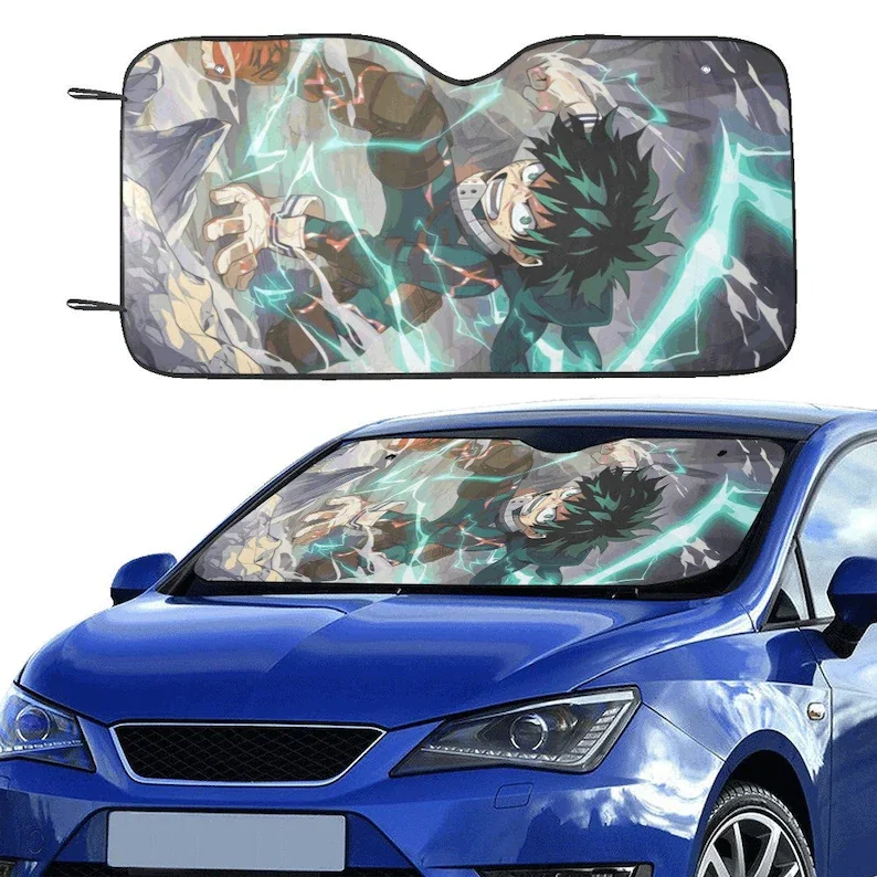 Auto Sun Shade 55" x 29.53", Deku, Izuku Midoriya, my hero academia, print, cute car accessories for teens, mha, bnha, kawaii ca
Auto Sun Shade 55" x 29.53", Deku, Izuku Midoriya, my hero academia, print, cute car accessories for teens, mha, bnha, kawaii ca